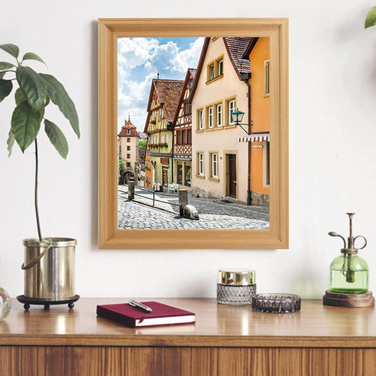 Wood Photo Frames with Real Glass for 11"×14" Pack of 2 - 3 Colors Available