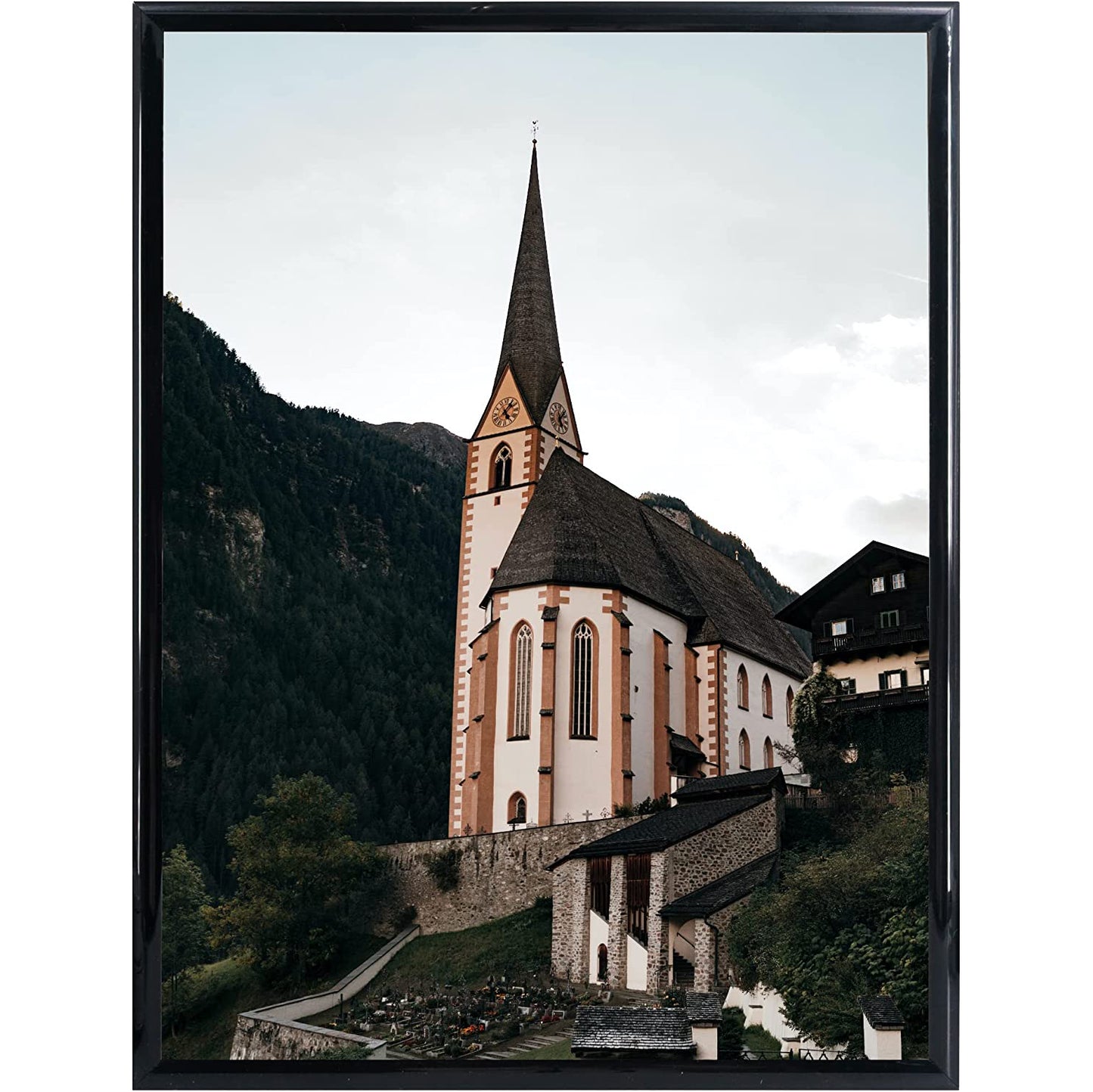Hanging Poster Frame With UV Protection Acrylic - 5 Sizes Available