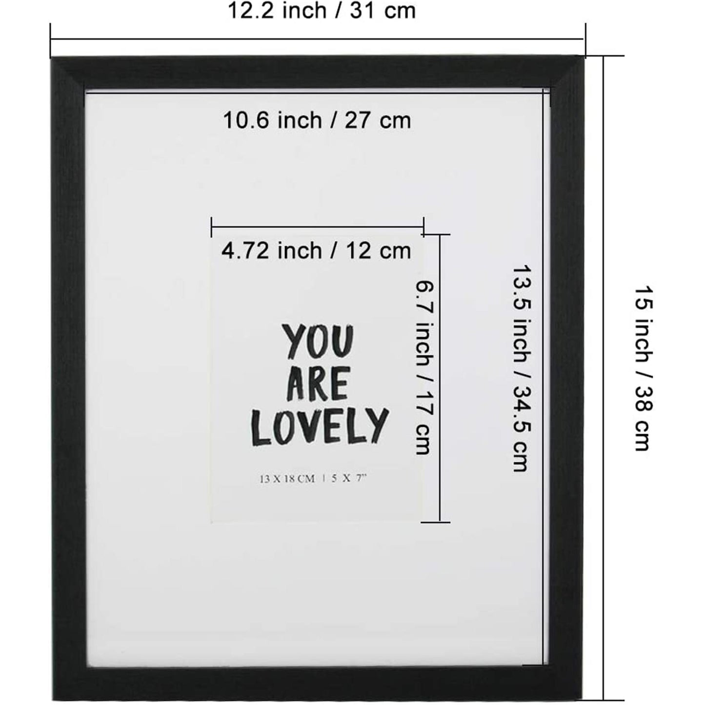 Graduation Signature Photo Frame for Photo 5'' * 7'' - 2 Sizes Available