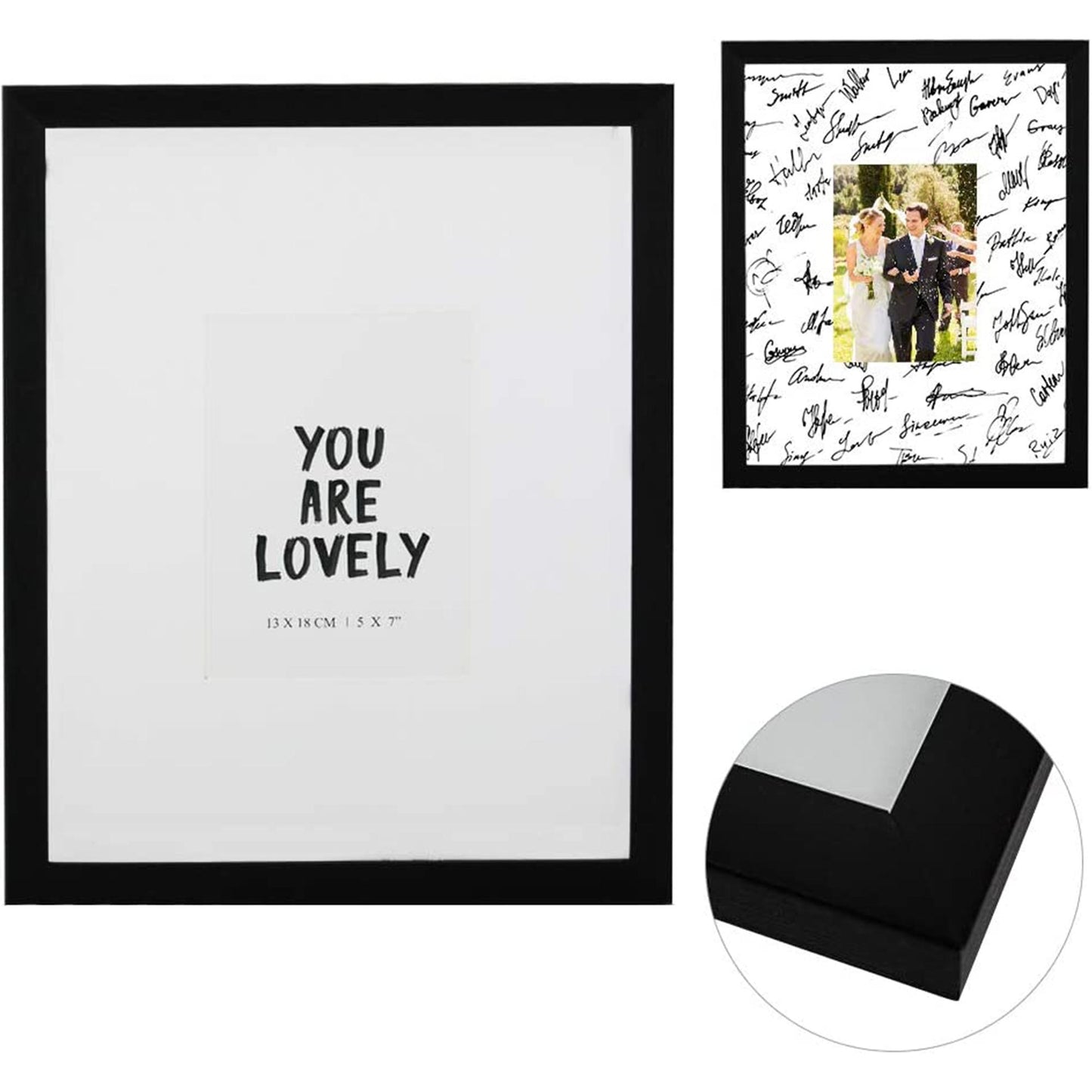 Graduation Signature Photo Frame for Photo 5'' * 7'' - 2 Sizes Available