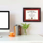 Certificate Document Diploma Real Wood Frame with Mat for 8.5" x 11" - 13 Colors Available