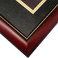 Certificate Solid Wood & UV Protection Acrylic Cherry Finish with Gold Trim for 8.5x11 / 11x14