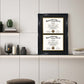 Double Certificate Document Diploma Recycled Polystyrene Frame for 8.5" x 11" - 4 Colors Available