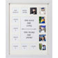 School Years Picture Frame Pre-School & Kindergarten to 12th Grade Display – 2 Colors Available