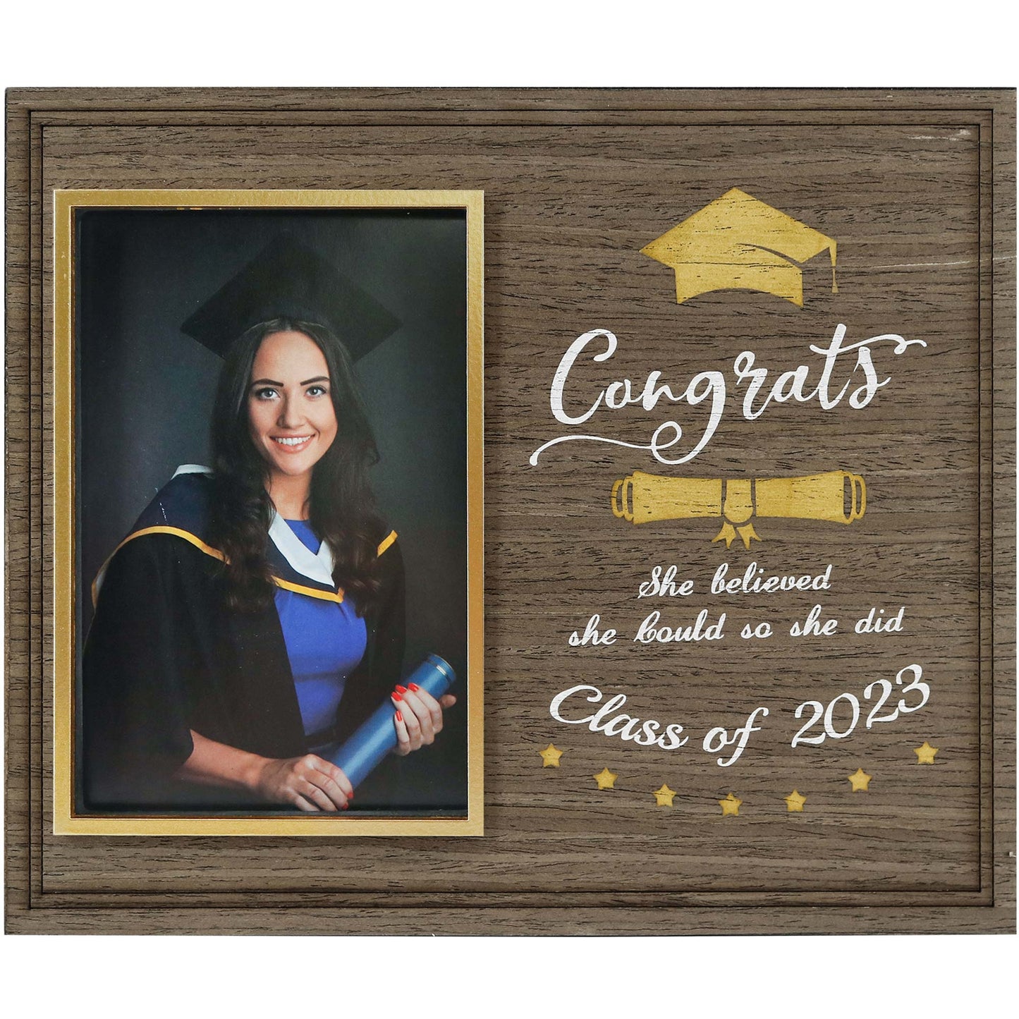 Graduation 4×6 Wooden Picture Frame Graduation Gifts