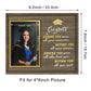 Graduation 4×6 Wooden Picture Frame Graduation Gifts