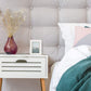 White Picture Frame Photo Display with Gold Beading pack of 2 - 3 Sizes Available