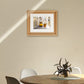 Wood Photo Frames with Real Glass for 8"×10" Pack of 2 - 3 Colors Available