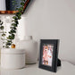 Black Picture Frame Photo Display with Silver Beading pack of 2 - 3 Sizes Available