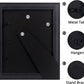 Mahogany Picture Frame Photo Display with Gold Beading pack of 2 - 3 Sizes Available
