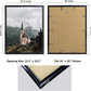 Hanging Poster Frame With UV Protection Acrylic Pack of 4 - 5 Sizes Available