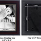 Mahogany Picture Frame Photo Display with Gold Beading pack of 2 - 3 Sizes Available