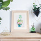 Wood Photo Frames with Real Glass for 8"×10" Pack of 2 - 3 Colors Available