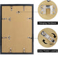 Hanging Poster Frame With UV Protection Acrylic Pack of 4 - 5 Sizes Available