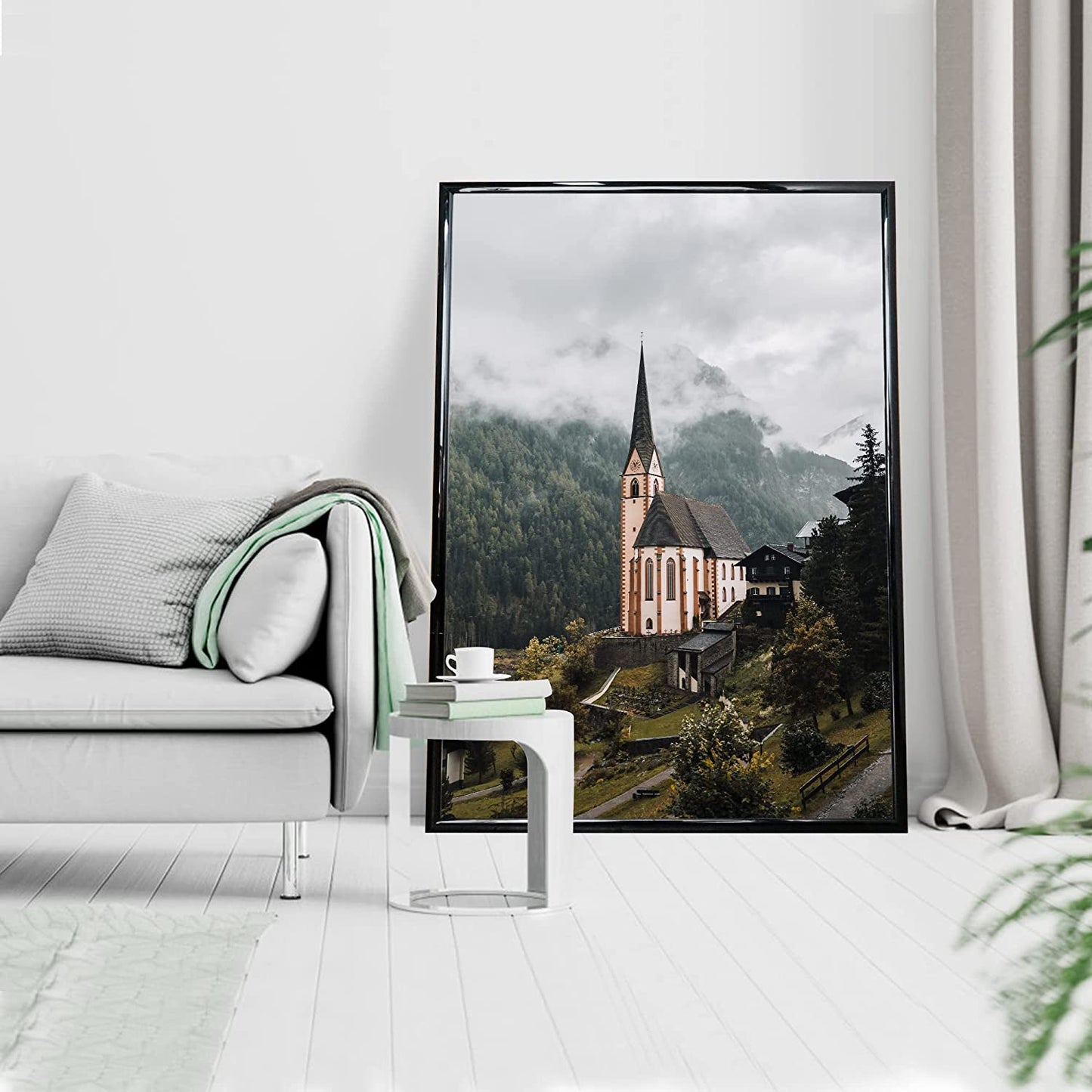 Hanging Poster Frame With UV Protection Acrylic Pack of 4 - 5 Sizes Available