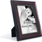 Mahogany Picture Frame Photo Display with Gold Beading pack of 2 - 3 Sizes Available