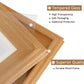Wood Photo Frames with Real Glass for 4"×6" Pack of 2 - 3 Colors Available