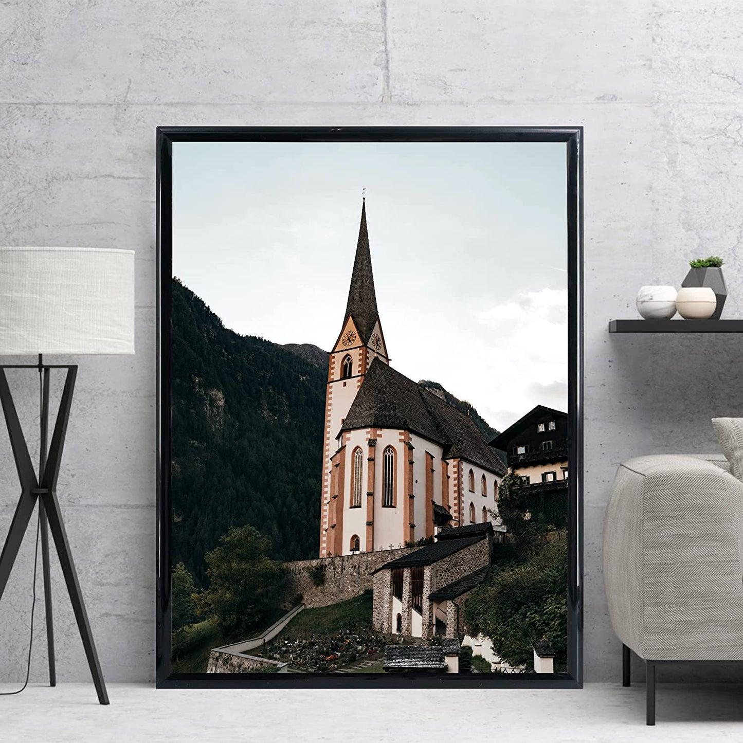 Hanging Poster Frame With UV Protection Acrylic Pack of 4 - 5 Sizes Available