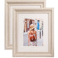 Wood Photo Frames with Real Glass for 8"×10" Pack of 2 - 3 Colors Available