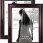 Mahogany Picture Frame Photo Display with Gold Beading pack of 2 - 3 Sizes Available