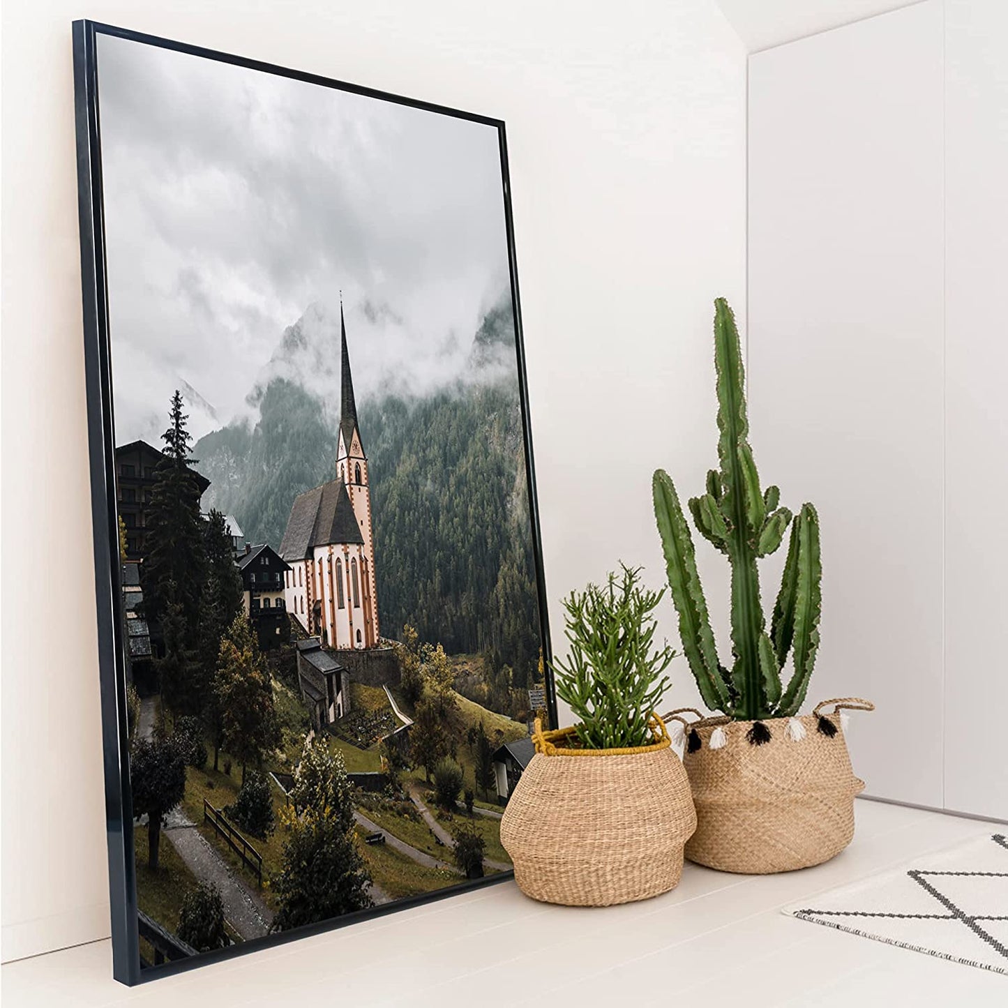 Hanging Poster Frame With UV Protection Acrylic Pack of 4 - 5 Sizes Available