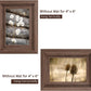 Wood Photo Frames with Real Glass for 4"×6" Pack of 2 - 3 Colors Available