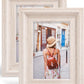 Wood Photo Frames with Real Glass for 4"×6" Pack of 2 - 3 Colors Available