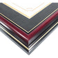Certificate Document Diploma Real Wood Frame with Mat for 8.5" x 11" - 13 Colors Available