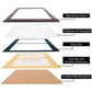 Double Certificate Document Diploma Real Wood Frame for 8.5" x 11" - 2 Colors Available