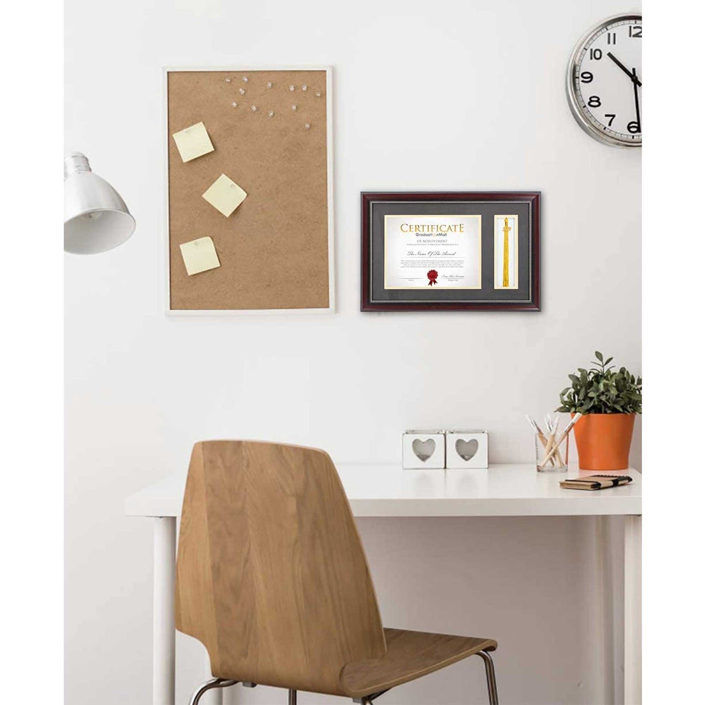 Certificate Document Diploma Recycled Polystyrene Frame with Tassel Holder for 8.5" x 11" - 4 Colors Available