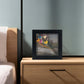 Shadow Box Frame Wood Display Case with Linen Back in 6 Sizes