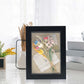 Shadow Box Frame Wood Display Case with Linen Back in 6 Sizes