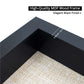 Shadow Box Frame Wood Display Case with Linen Back in 6 Sizes