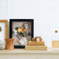 Shadow Box Frame Wood Display Case with Linen Back in 6 Sizes