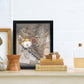 Shadow Box Frame Wood Display Case with Linen Back in 6 Sizes